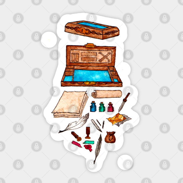 Kit Dungeons And Dragons Sticker TeePublic